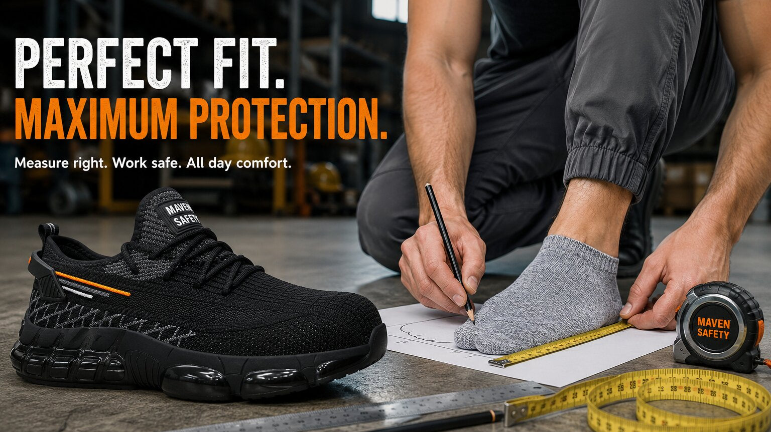 How to Measure Your Foot for Steel Toe Shoes