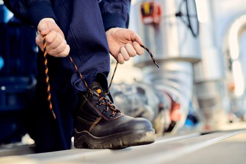 Protect Your Feet with Slip-Resistant Work Shoes