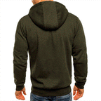 Men's Loose Fit Full-Zip Work Hoodie