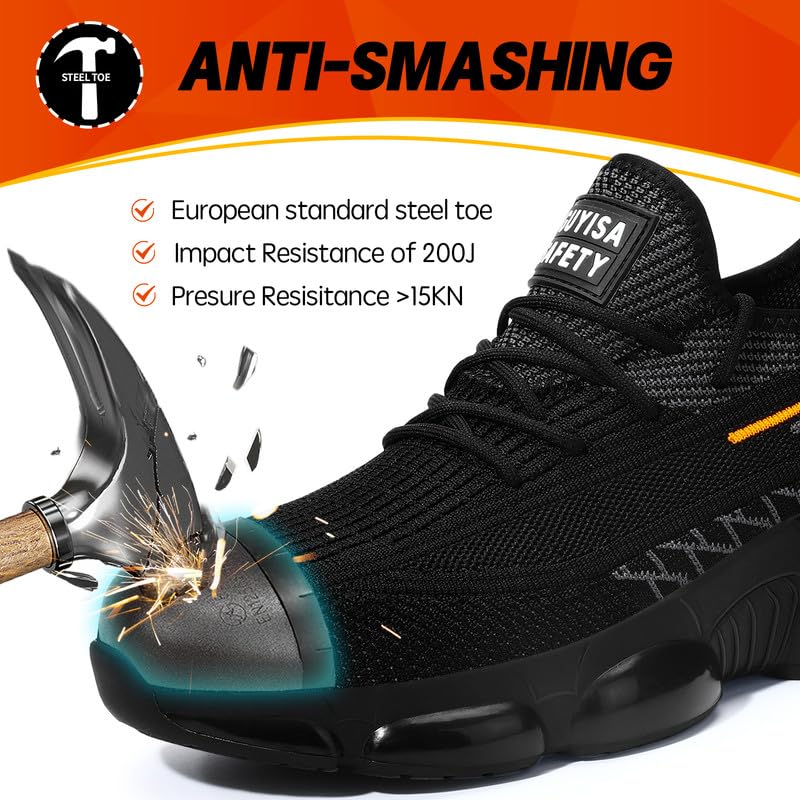 Maven Truss Breathable Steel Toe Work Sneakers