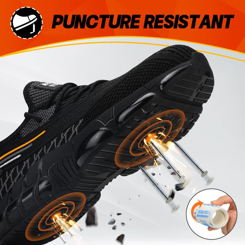 Maven Truss Breathable Steel Toe Work Sneakers