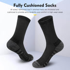 Maven Men's Breathable Crew Socks One Size 6 Pairs