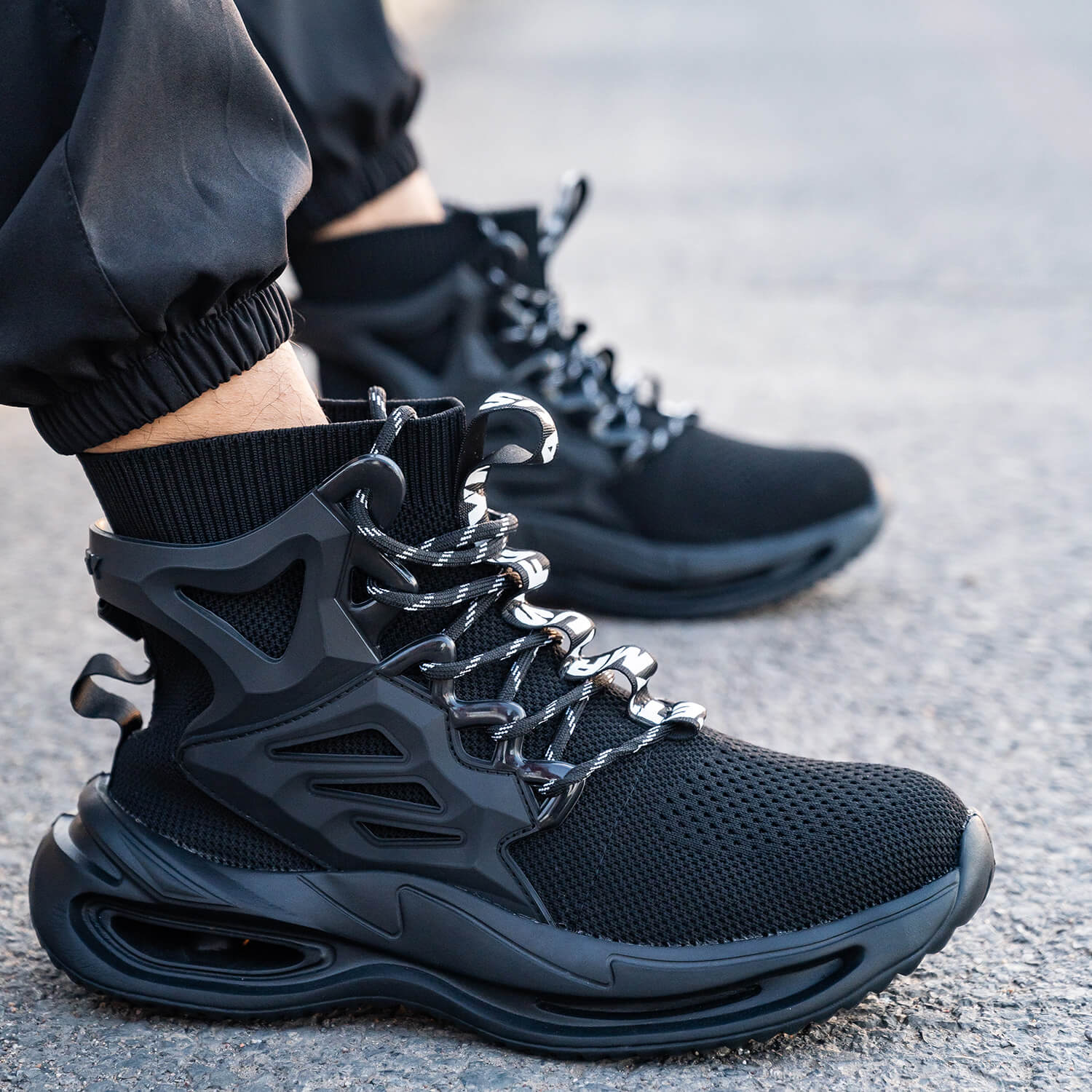 Maven Rook Men's High-Top Steel Toe Work Shoes