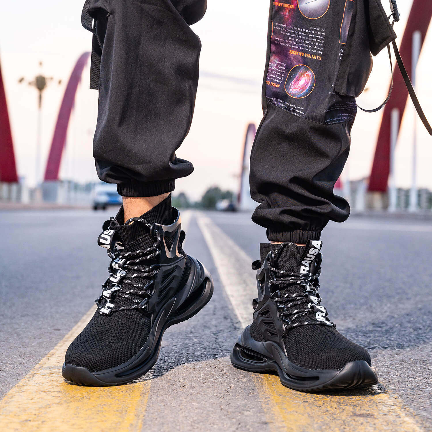Maven Rook Men's High-Top Steel Toe Work Shoes