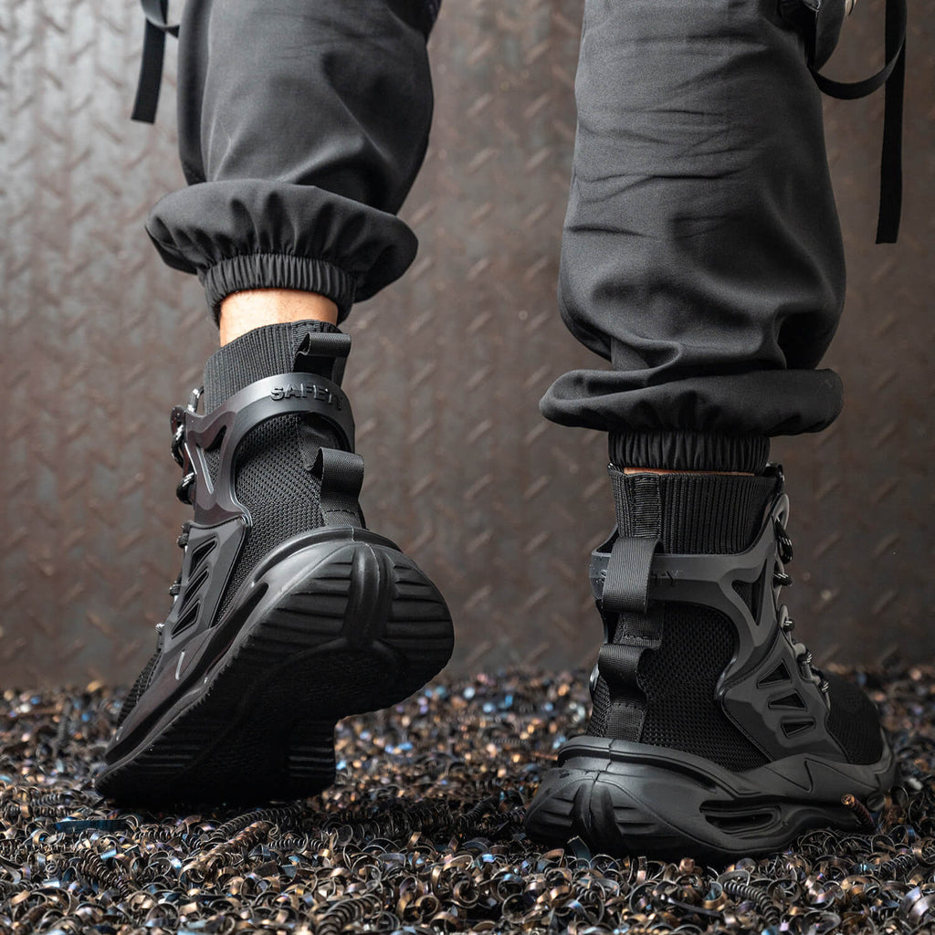 Maven Rook Men's High-Top Steel Toe Work Shoes