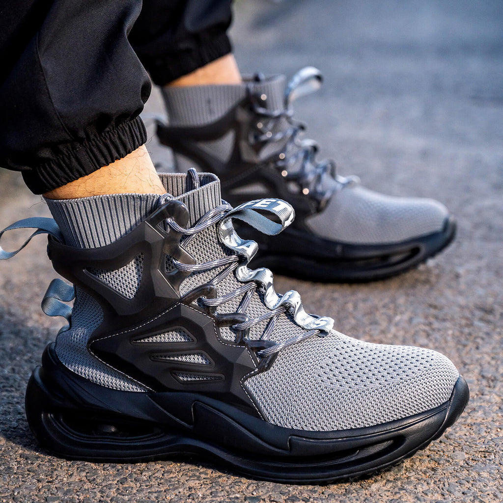 Maven Rook Men's High-Top Steel Toe Work Shoes