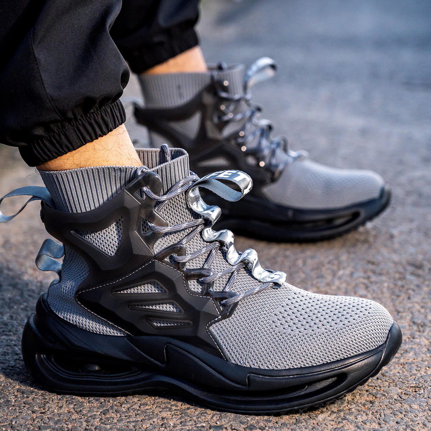 Maven Rook Men's High-Top Steel Toe Work Shoes