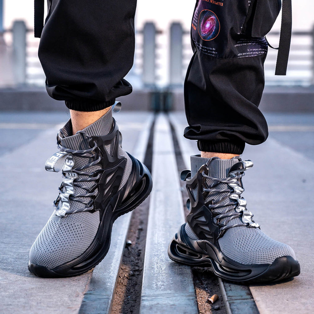 Maven Rook Men's High-Top Steel Toe Work Shoes