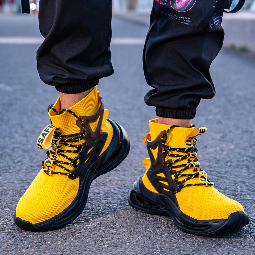 Maven Rook Men's High-Top Steel Toe Work Shoes