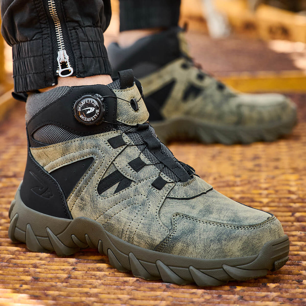 Maven Fortis 6" Dial-Lacing Non-Slip Steel Toe Boots
