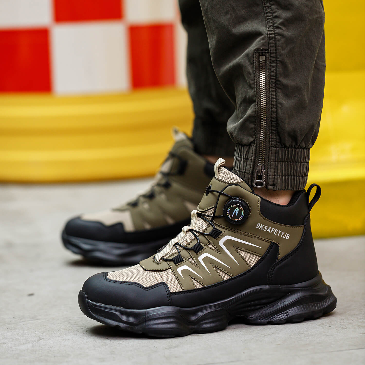 Maven Ascent Steel Toe Dial-Lacing Work Boots