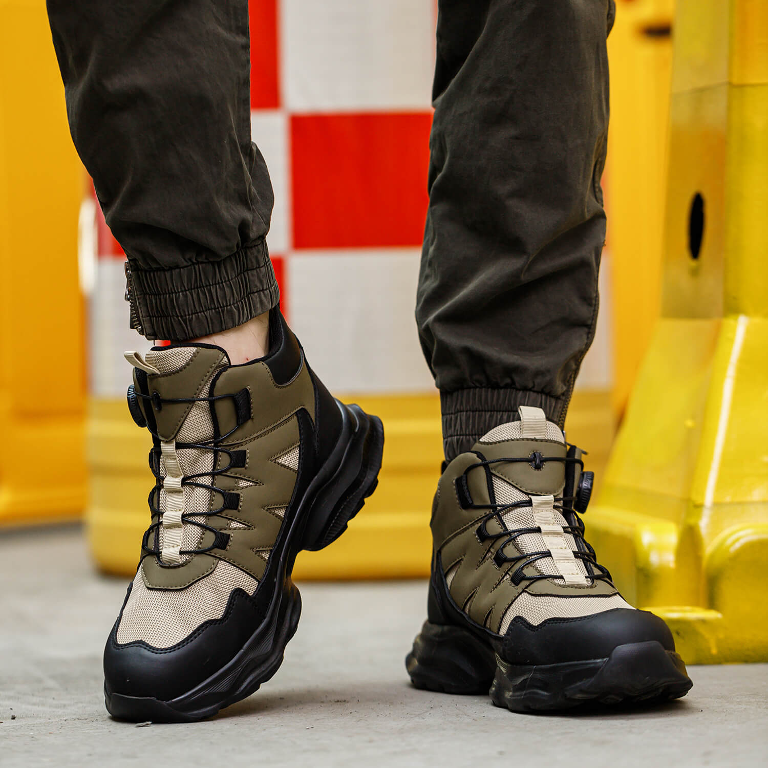 Maven Ascent Steel Toe Dial-Lacing Work Boots