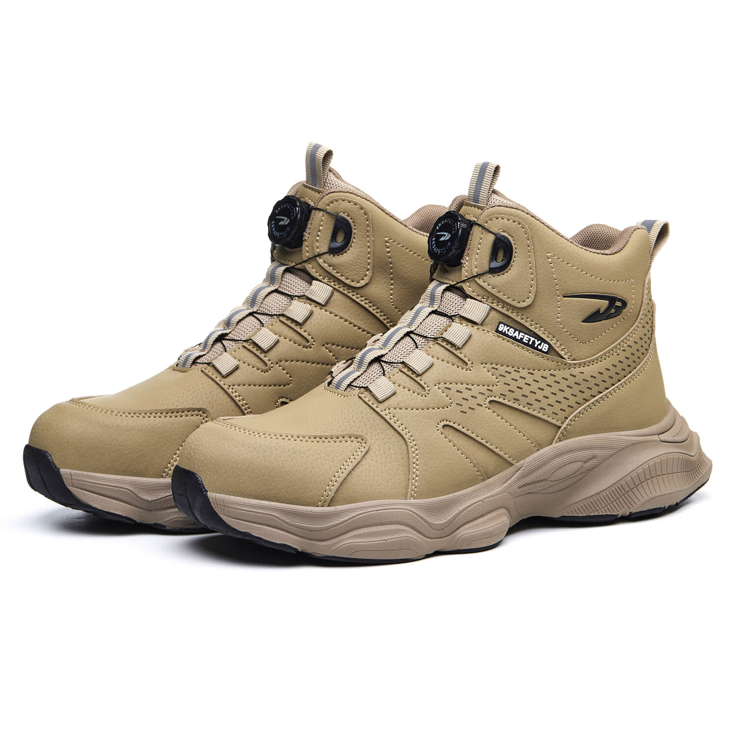 Maven 6" Steel Toe Dial-Lacing Non Slip Work Boots