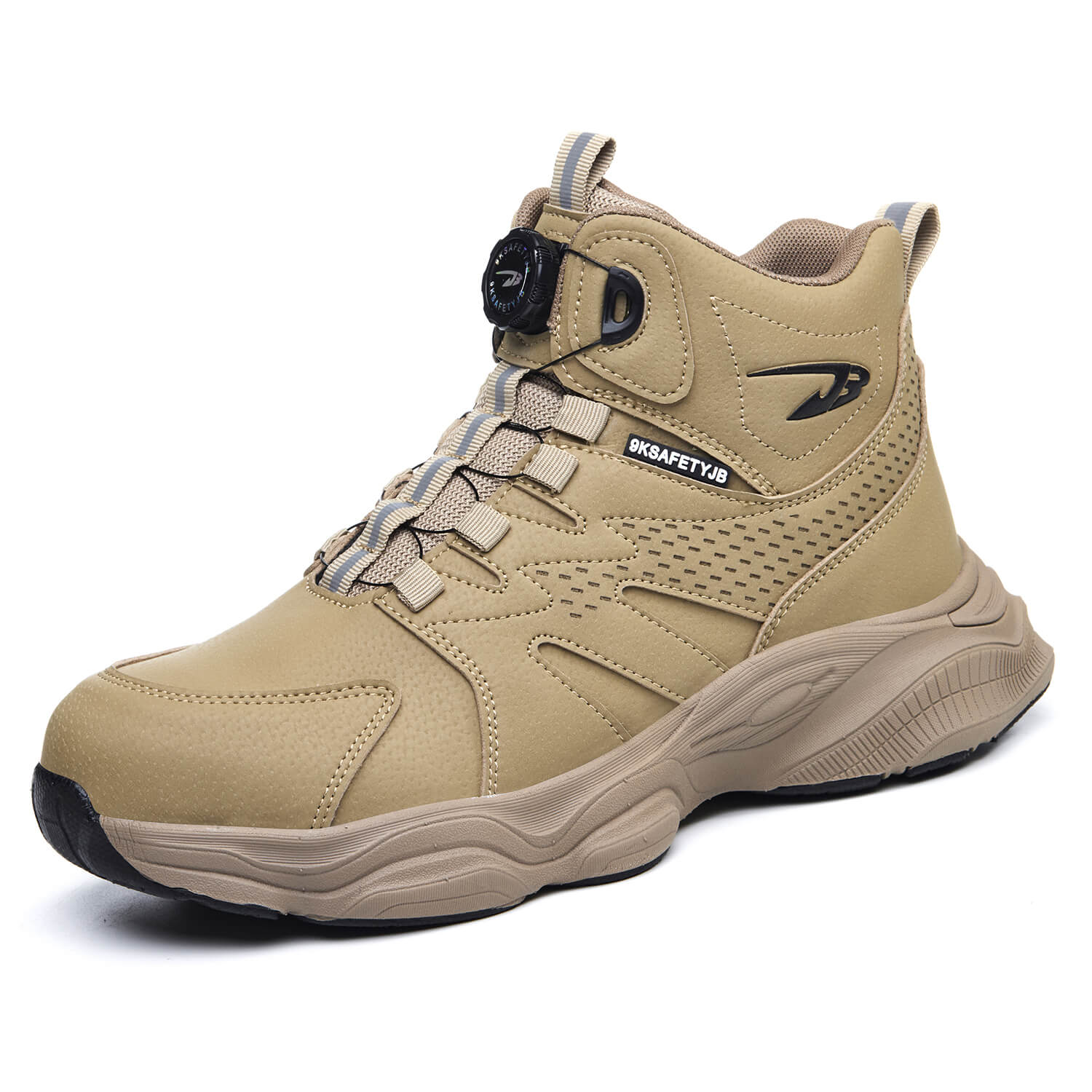 Maven 6" Steel Toe Dial-Lacing Non Slip Work Boots