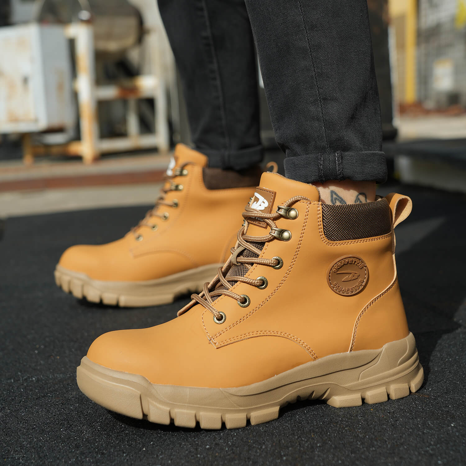 Maven Rexton 6" Lightweight Steel Toe Work Boots
