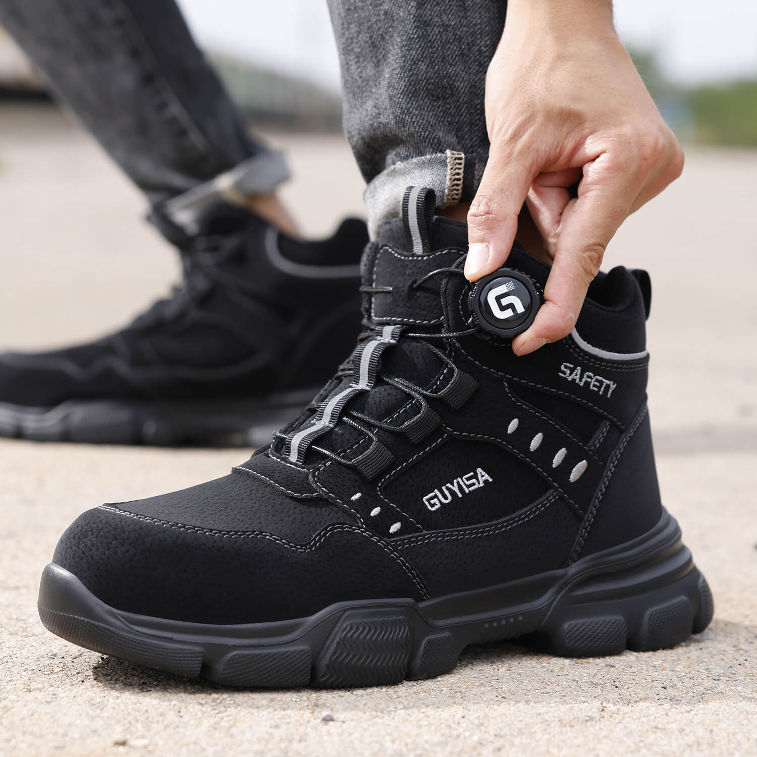 Maven Terra 6" Lightweight Steel Toe Dial-Lacing Work Boots