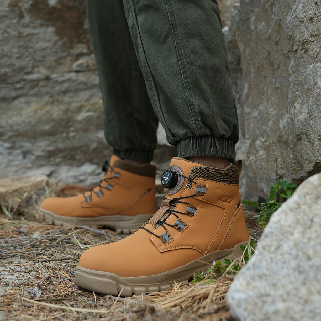 Maven Varden 6" Dial-Lacing Steel Toe Work Boots