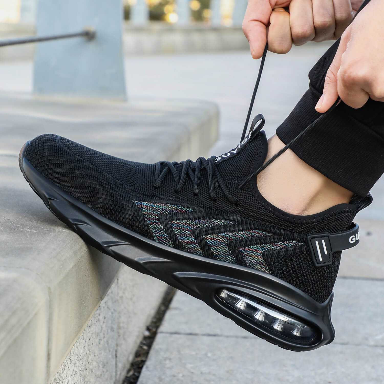 Maven Air-Cushioned Lightweight Steel Toe Shoes