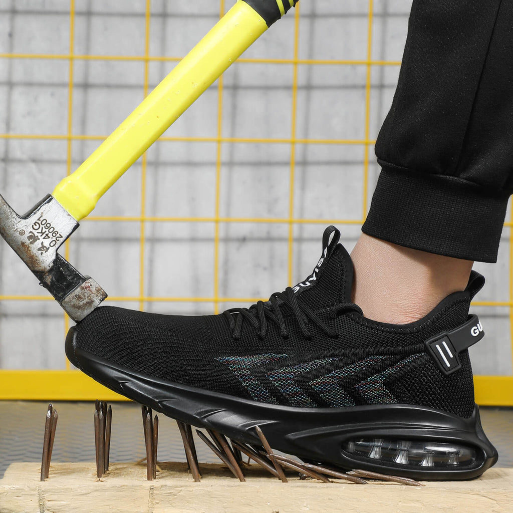 Maven Air-Cushioned Lightweight Steel Toe Shoes