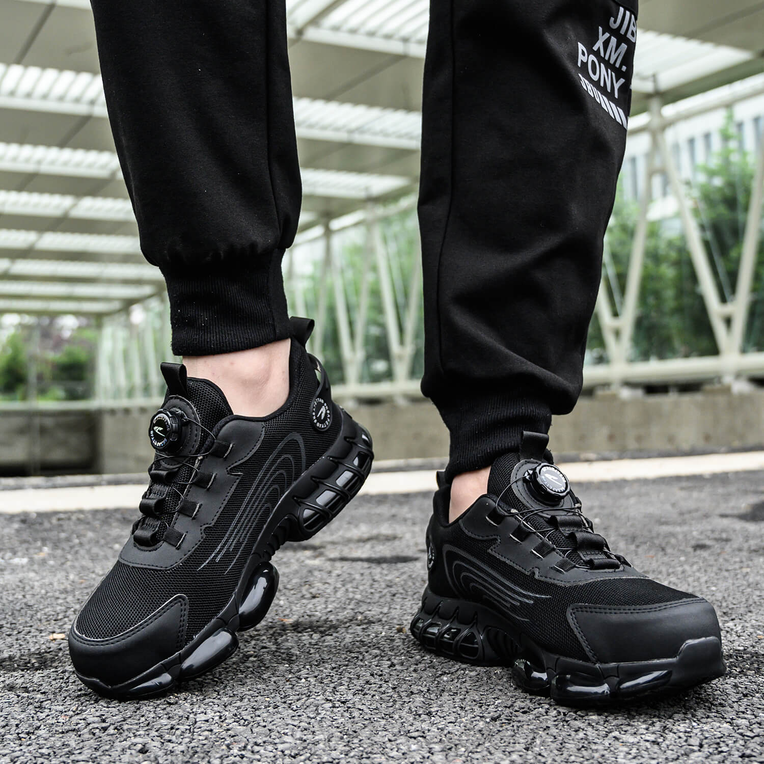 Maven Torque Steel Toe Dial-Lacing Work Sneakers