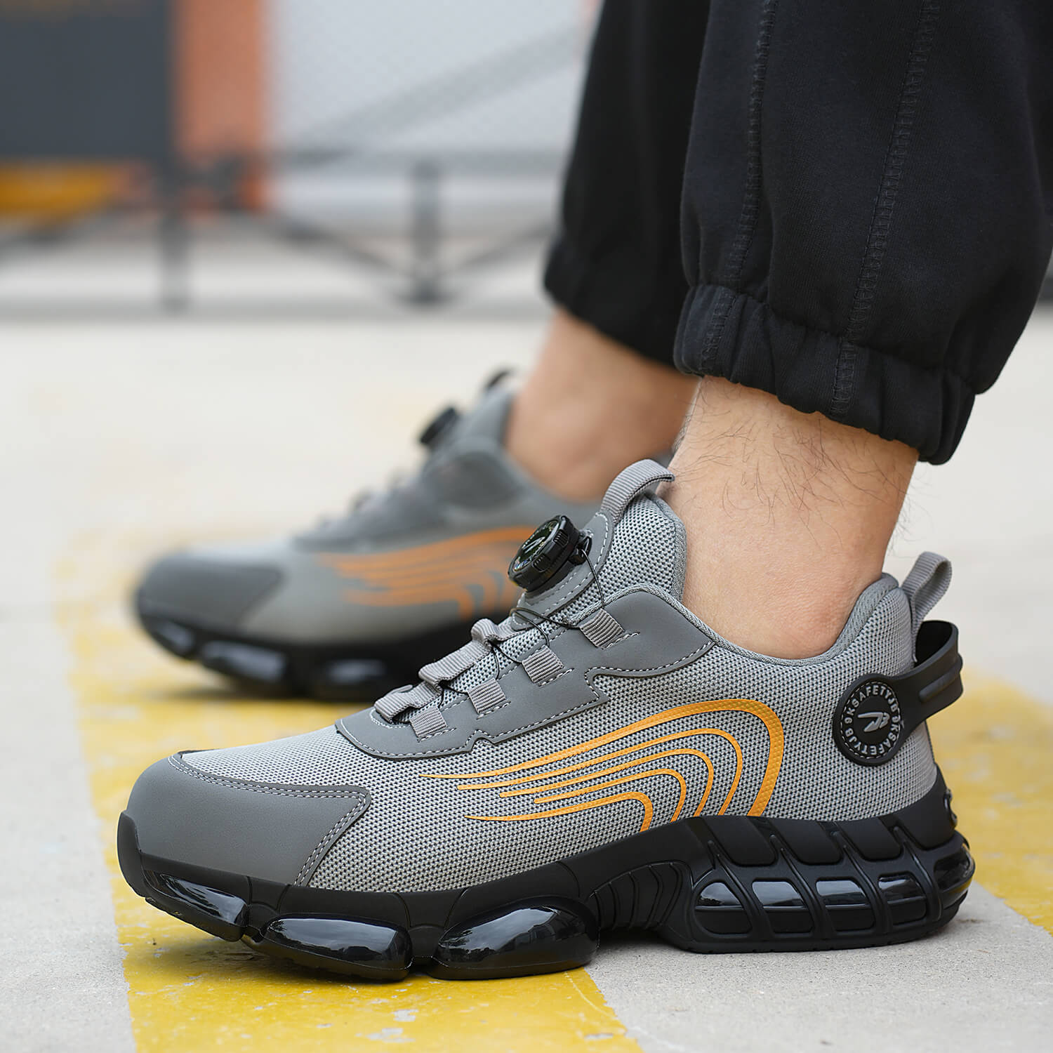 Maven Torque Steel Toe Dial-Lacing Work Sneakers