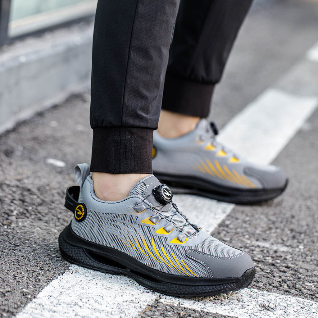 Maven Dial-Lacing Steel Toe Work Sneakers