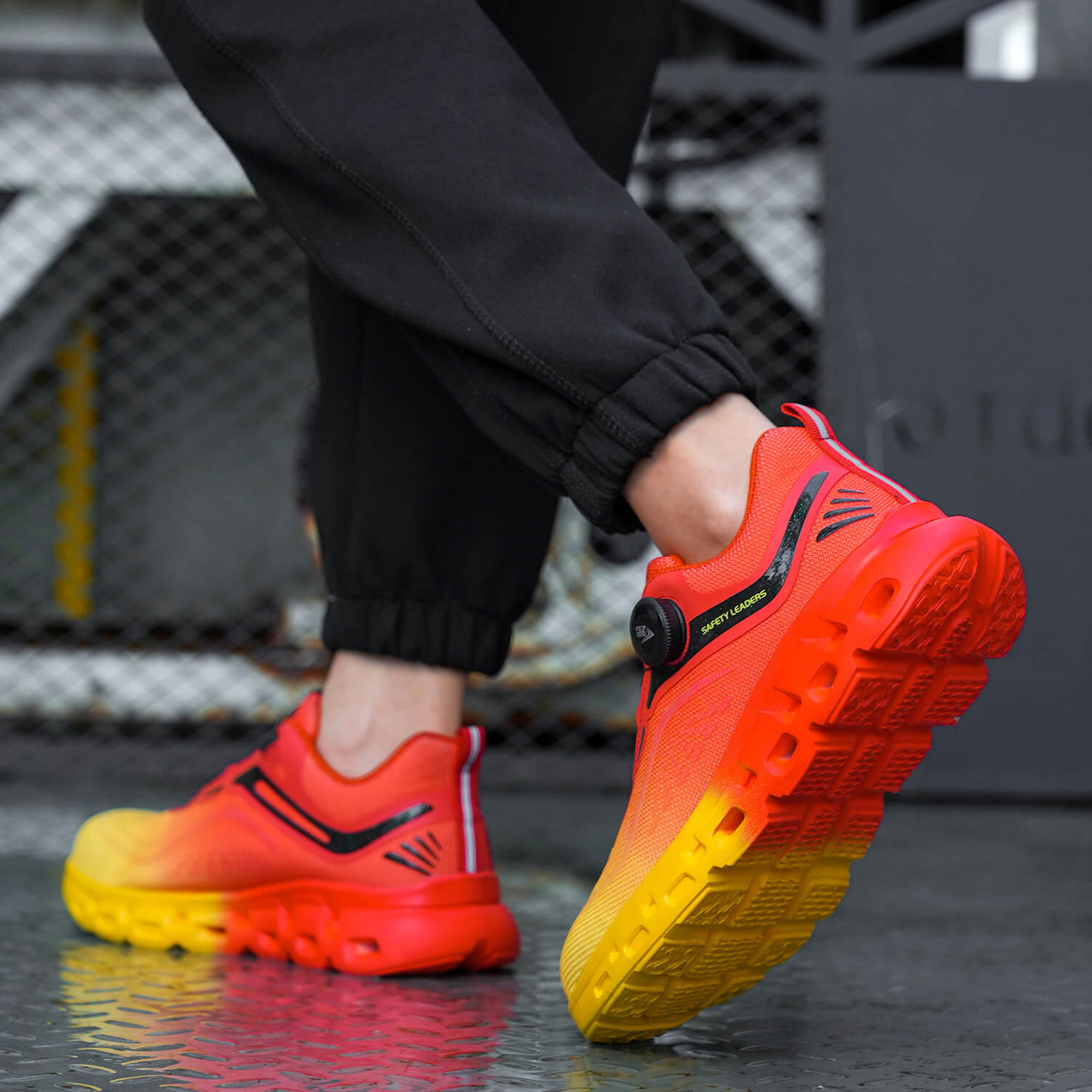 Maven Axiom Dial-Lacing Steel Toe Work Sneakers