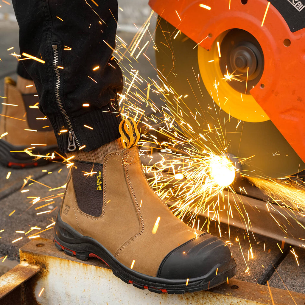 Maven Anvil Men's 6" Composite Toe Chelsea Work Boots