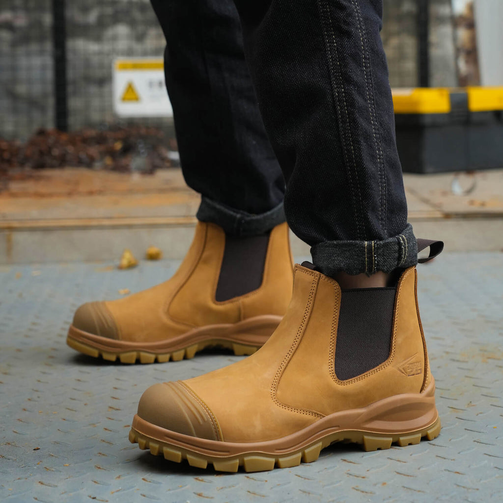 Maven Ranger Men's 6" Chelsea Steel Toe Work Boots