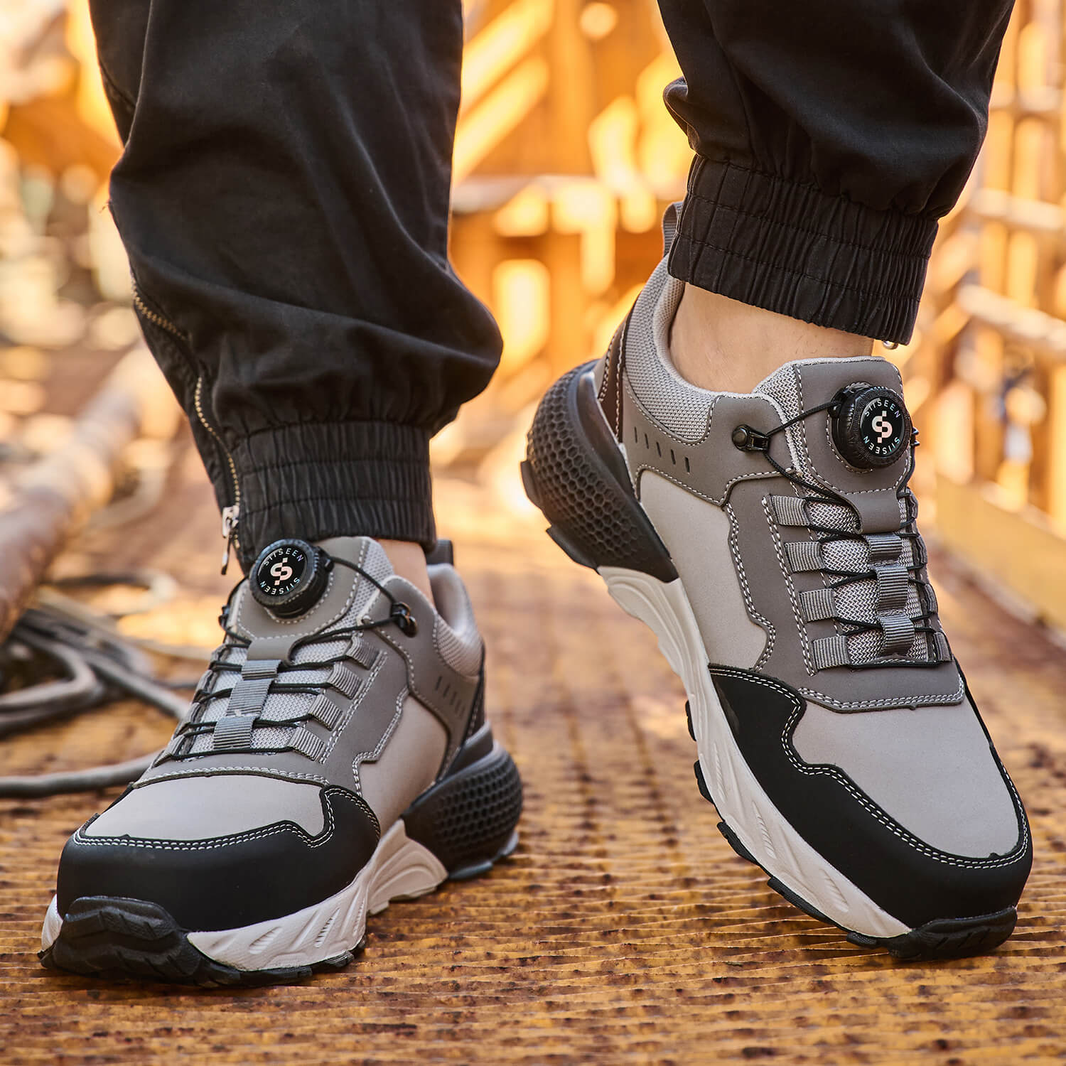 Maven Kordex Low Men's Steel Toe Dial-Lacing Work Shoes