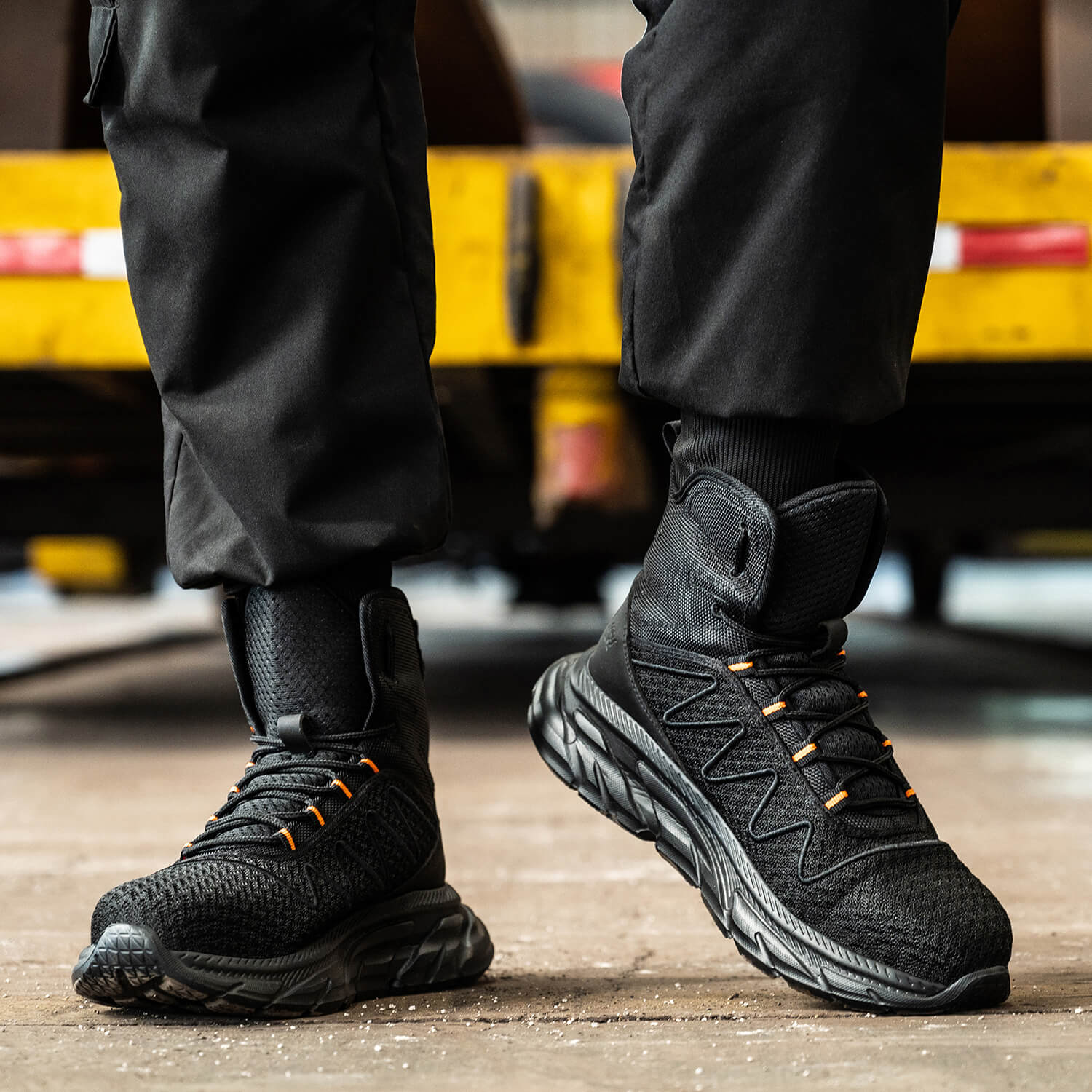 Maven Men's Steel Toe High-Top Work Shoes