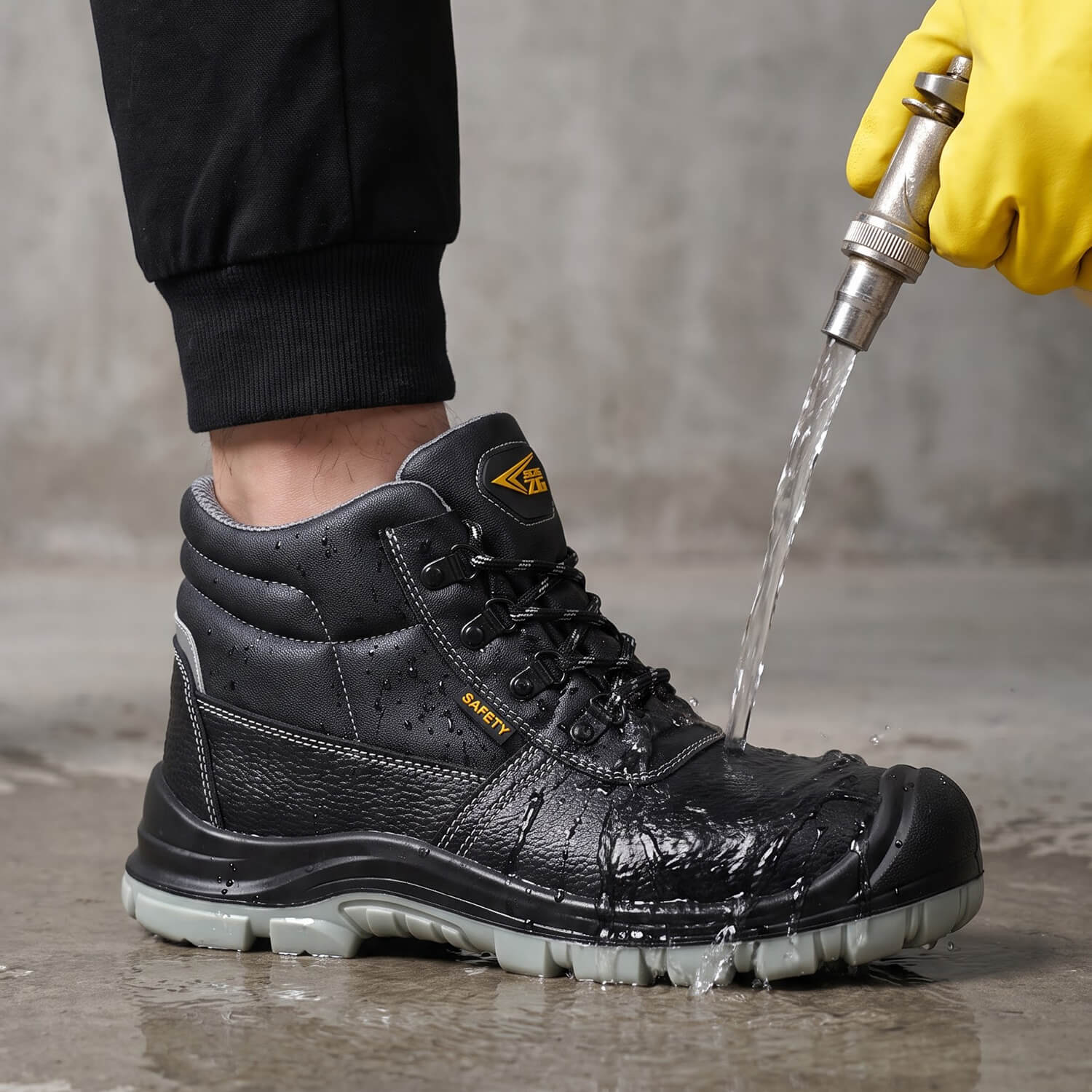 Maven Norvik Slip-Resistant Steel Toe Work Boots
