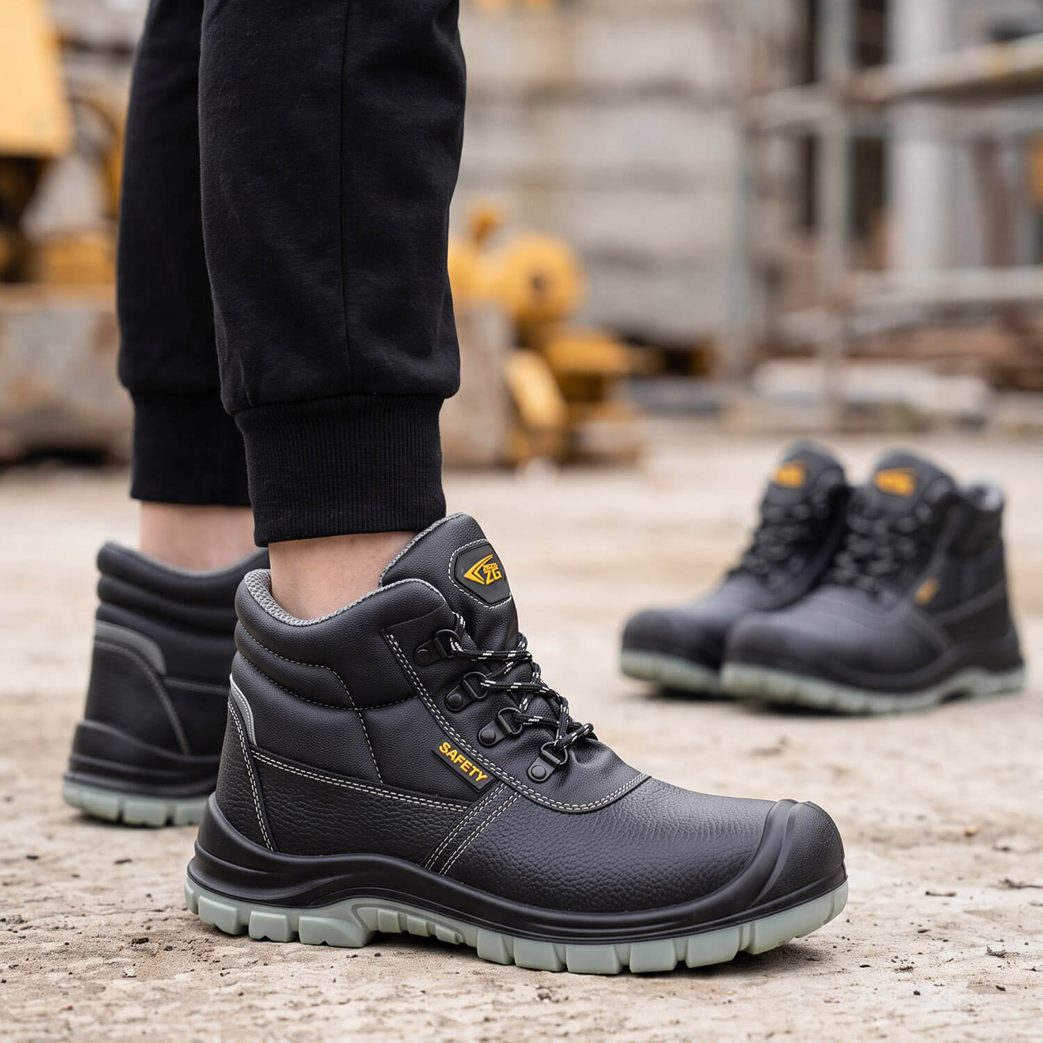 Maven Norvik Slip-Resistant Steel Toe Work Boots