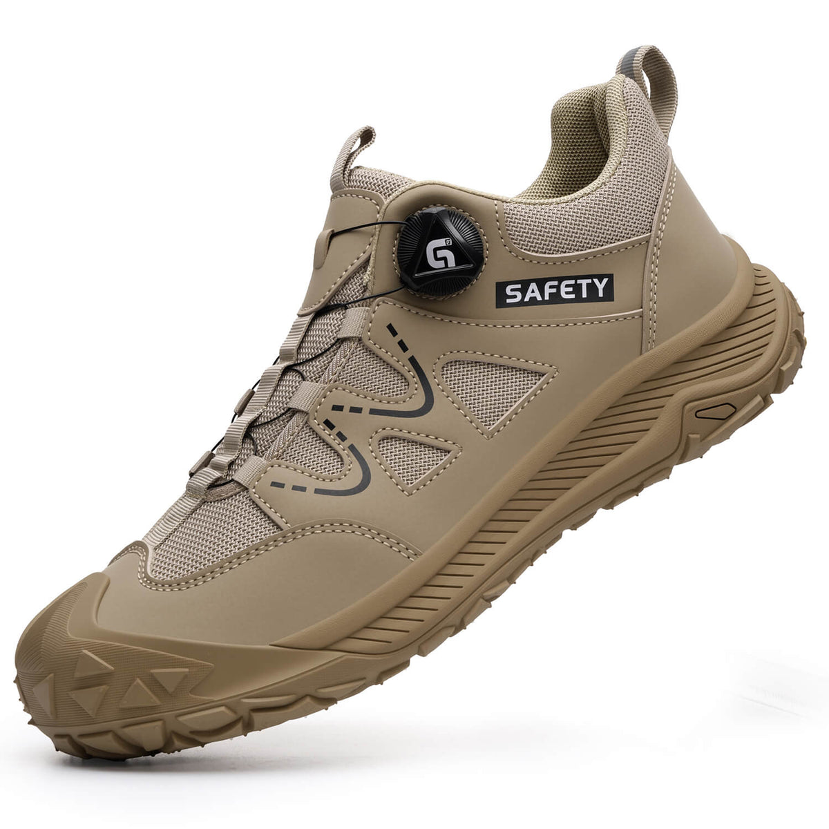Zapatos de trabajo Maven Raptor con puntera de acero, antideslizantes y con cierre de cordones