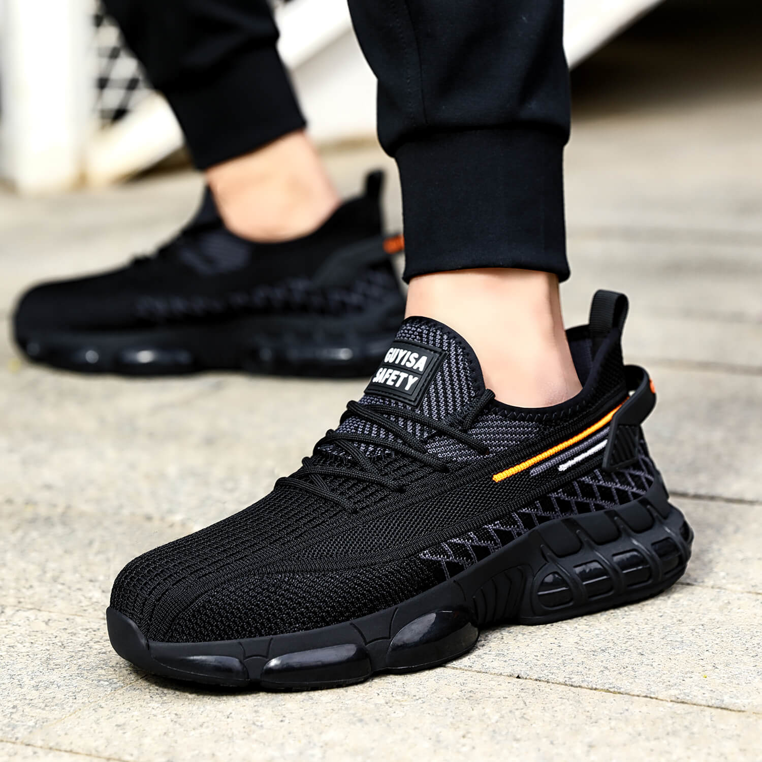 Maven Truss Breathable Steel Toe Work Sneakers
