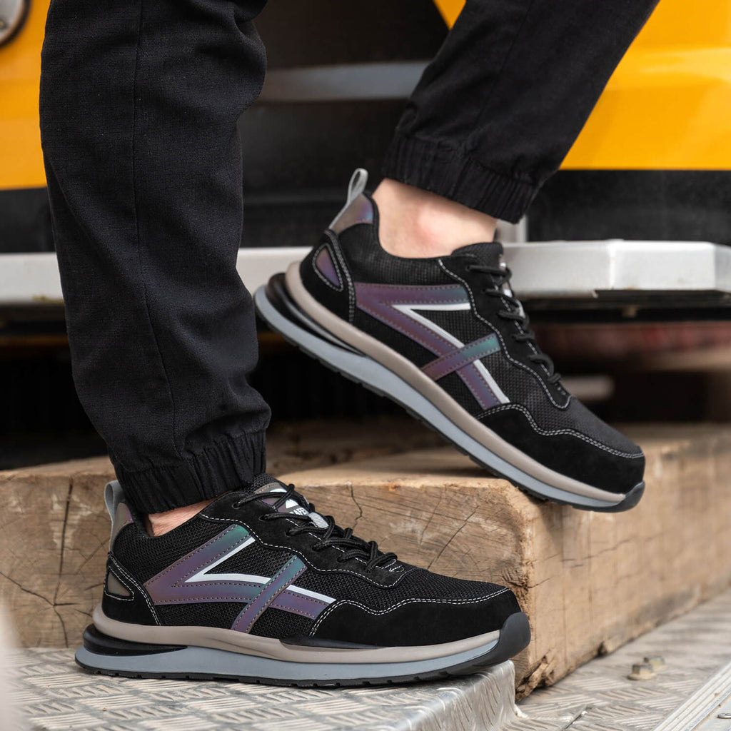 Maven Forge Steel Toe Slip-Resistant Work Sneakers