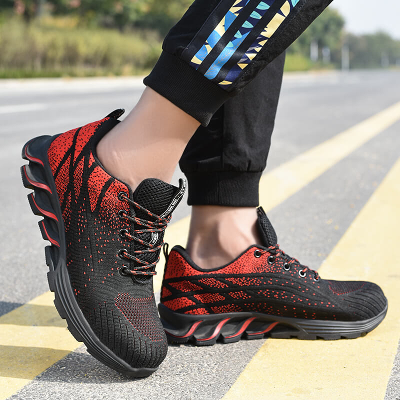 Zapatillas de trabajo antideslizantes Maven con puntera de acero