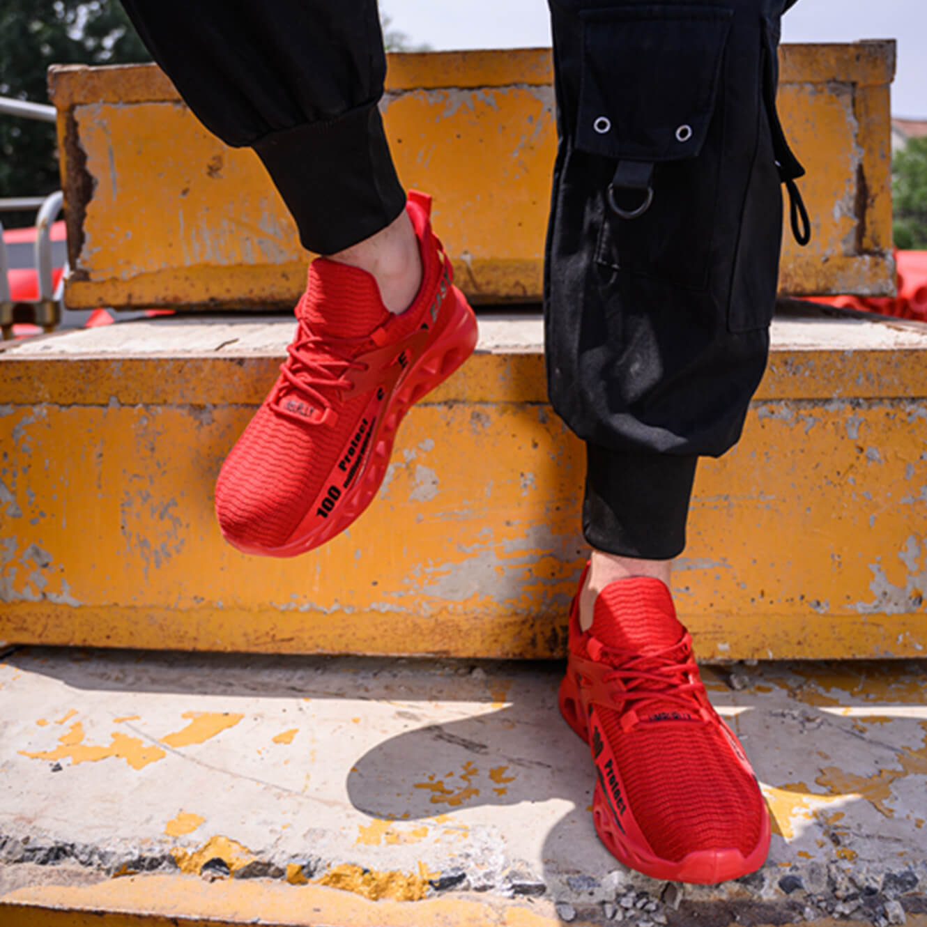 Maven Flux Lightweight Steel Toe Work Sneakers