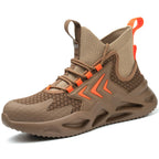 Maven Men's Steel Toe High Top Work Shoes