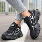 Maven Tempo Women's Steel Toe Dial-Lacing Work Sneakers