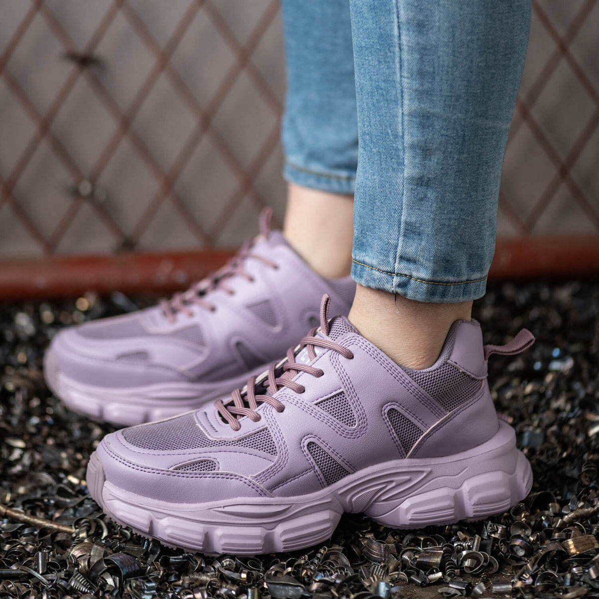 Zapatillas de trabajo Maven Aura para mujer con puntera de acero