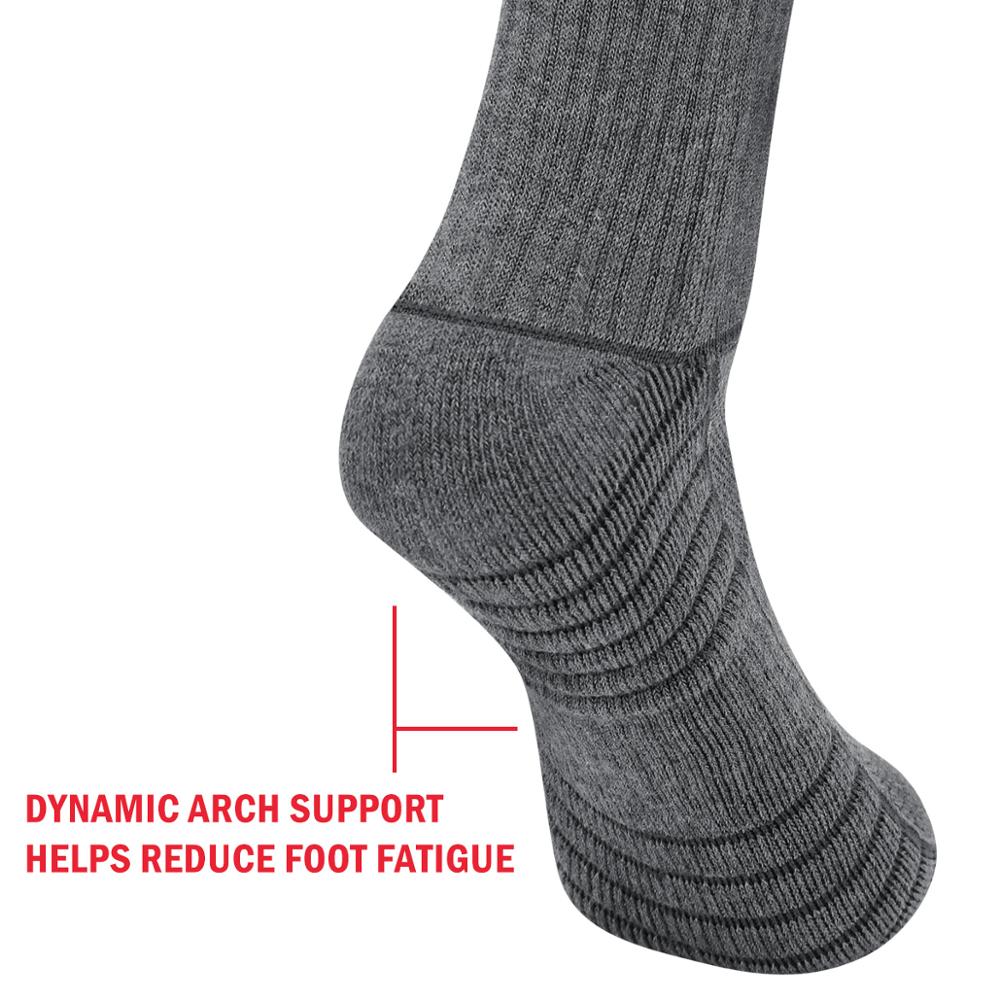 Maven Athletic Cotton Crew Socks 5 Pairs