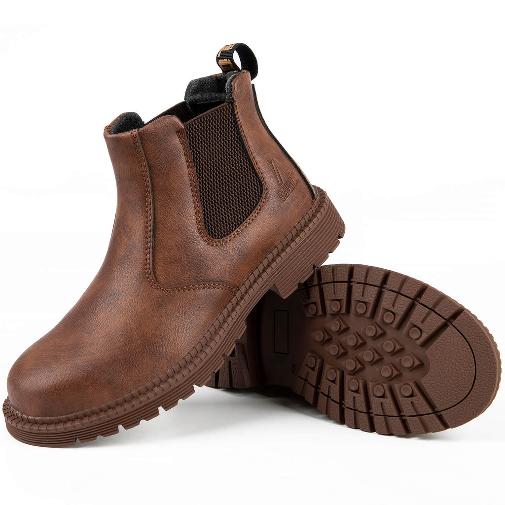 Maven Anchor Steel Toe Chelsea Work Boots