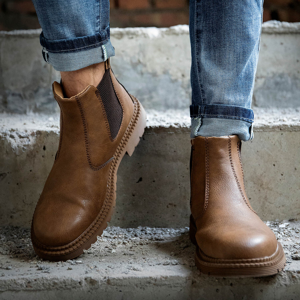 Maven Anchor Steel Toe Chelsea Work Boots