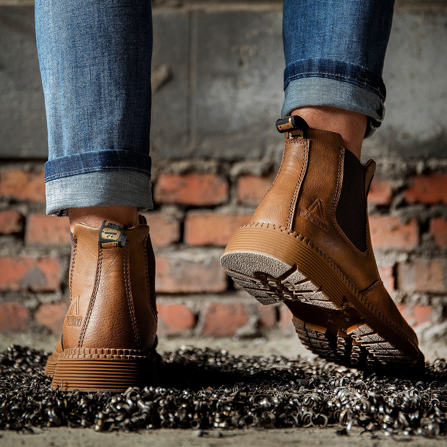 Maven Anchor Steel Toe Chelsea Work Boots