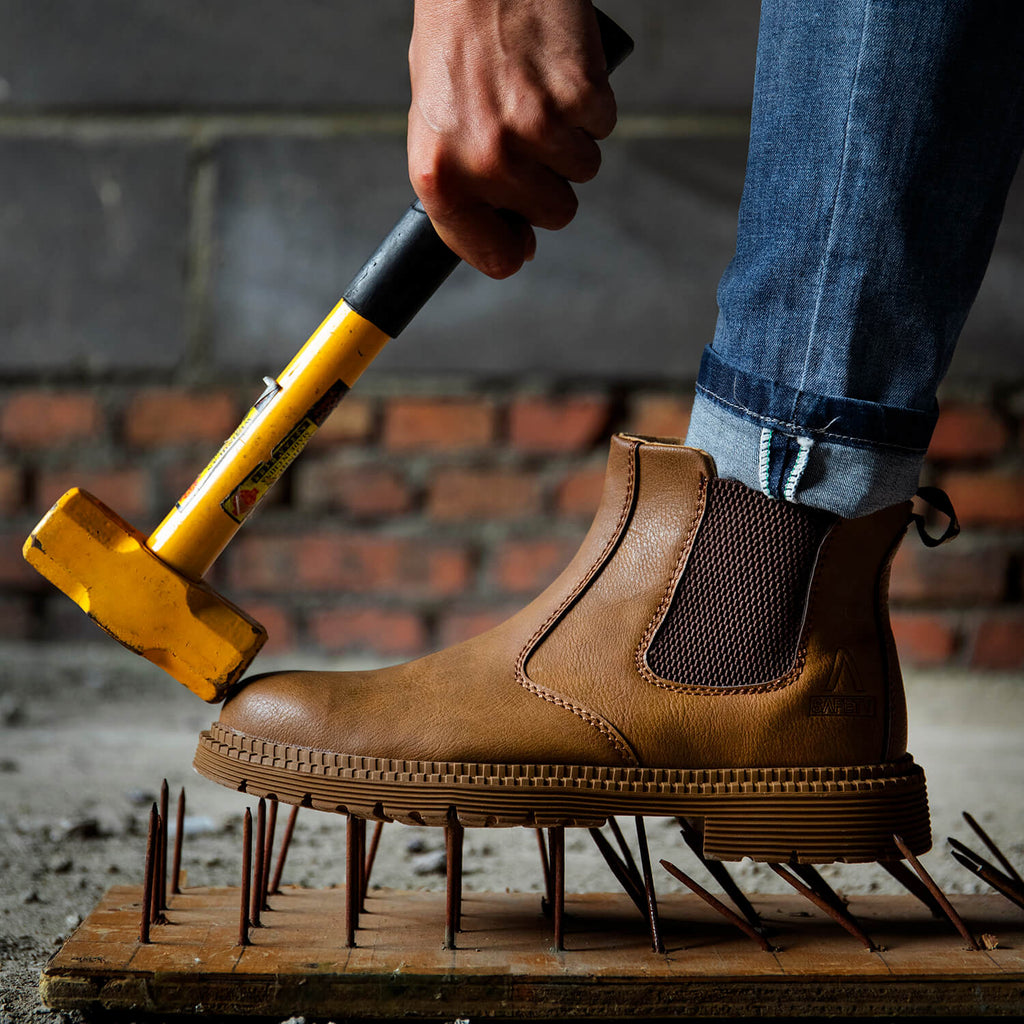 Maven Anchor Steel Toe Chelsea Work Boots