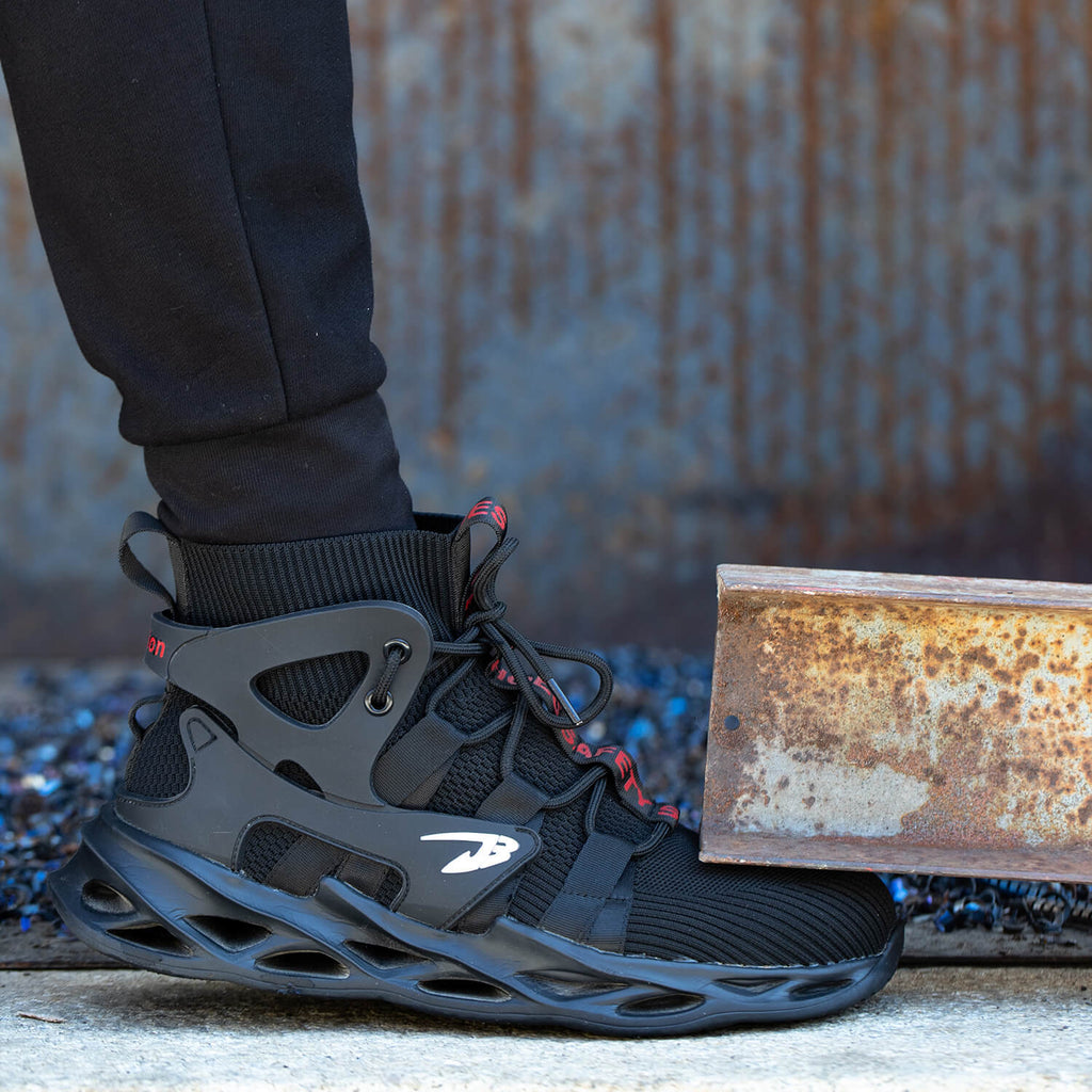 Maven Pulse High-Top Steel Toe Work Sneakers