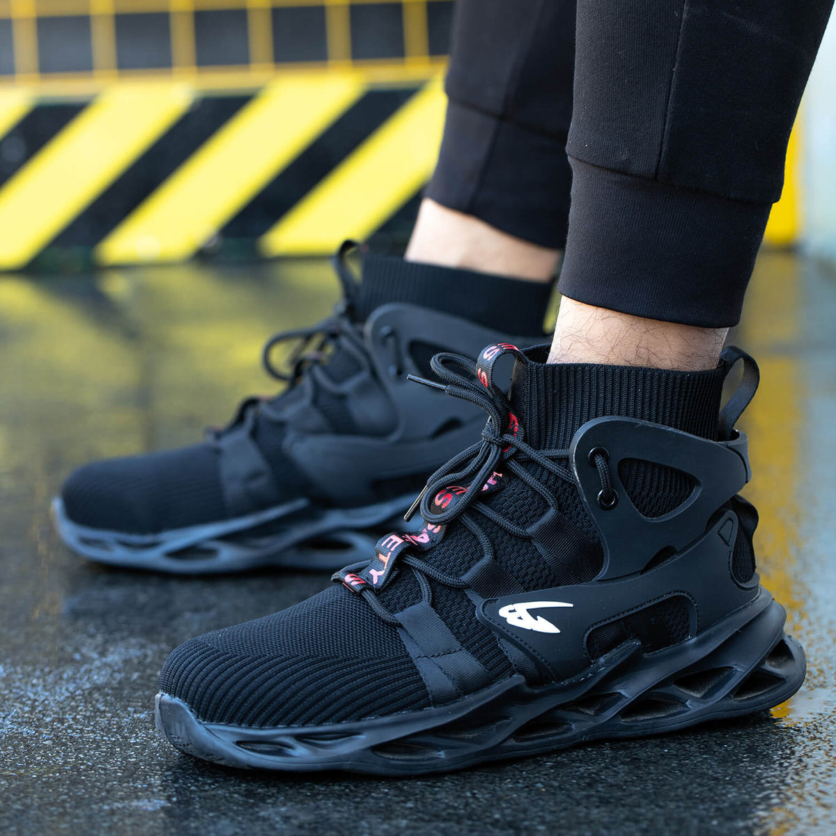 Maven Pulse High-Top Steel Toe Work Sneakers