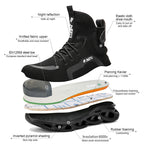 Maven Vertex High-Top Steel Toe Work Sneakers